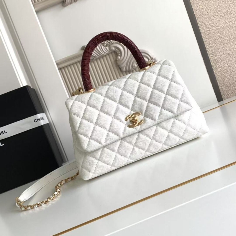 Ch**el top handle bags